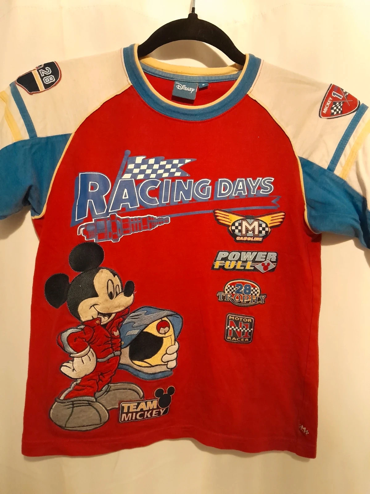 T-shirt Disney, Mickey, 8 ans Rouge imprimé